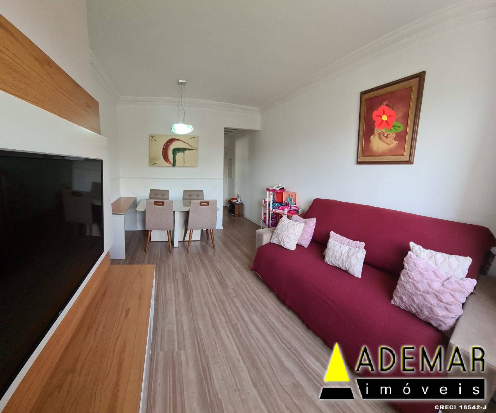 Apartamento à venda com 3 quartos, 65m² - Foto 1